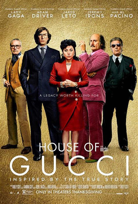 cast of house gucci movie.